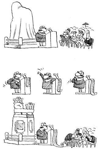 Cartoon: Dicurso (medium) by martirena tagged dicurso