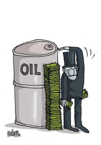 Cartoon: Oil Prices. (medium) by martirena tagged prices,oil