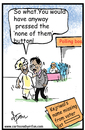 Cartoon: Arvind Kejriwal cant vote.... (small) by irfan tagged politics