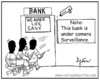 Cartoon: Hidden camera! (small) by irfan tagged banks