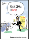 Cartoon: Kick off! (small) by irfan tagged iran