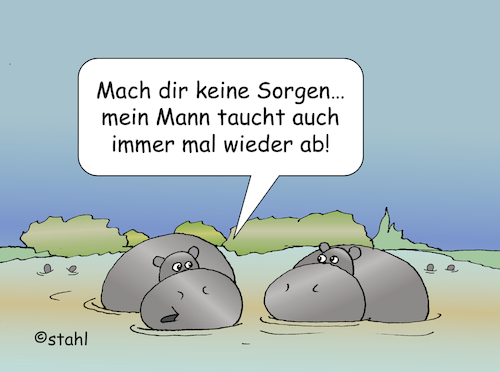 Cartoon: Abgetaucht (medium) by wista tagged mann,männer,abtauchen,verschwinden,familie,verlassen,gehen,verpissen,frau,kind,kinder,unterhalt,pflicht,alimente,nilpferd,hippo,mutter,vater,erzeuger,mann,männer,abtauchen,verschwinden,familie,verlassen,gehen,verpissen,frau,kind,kinder,unterhalt,pflicht,alimente,nilpferd,hippo,mutter,vater,erzeuger