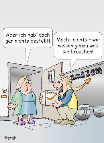 Cartoon: Amazon plant die Zukunft (medium) by wista tagged amazon,zukunft,bestellung,versand,paket,pakete,lieferung,zusteller,zustellen,kunde,kundin,ki,künstliche,intelligenz,verbraucher,informationen,schutz,verbraucherschutz,daten,speichern,datensammlung,computer,kaufen,käufer,internet,amazon,zukunft,bestellung,versand,paket,pakete,lieferung,zusteller,zustellen,kunde,kundin,ki,künstliche,intelligenz,verbraucher,informationen,schutz,verbraucherschutz,daten,speichern,datensammlung,computer,kaufen,käufer,internet