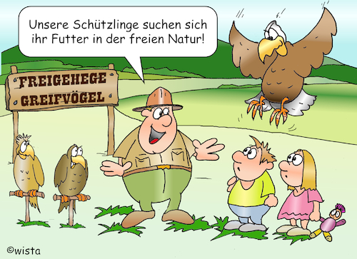 Cartoon: Greifvögel (medium) by wista tagged greifvogel,greifvögel,gehege,aufzucht,freigehege,flugschau,adler,eulen,geier,falken,habicht,bussard,wald,urlaub,attraktion,ranger,natur,naturschutz,zoo,wildgehege,futter,füttern,fütterung,kinder,greifvogel,greifvögel,gehege,aufzucht,freigehege,flugschau,adler,eulen,geier,falken,habicht,bussard,wald,urlaub,attraktion,ranger,natur,naturschutz,zoo,wildgehege,futter,füttern,fütterung,kinder