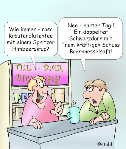 Cartoon: Tee Bar (medium) by wista tagged tee,bar,kneipe,bio,veggie,kräutertee,brennnessel,brennnesseltee,honig,sirup,vegan,biologisch,rein,schwarzdorn,saft,biokneipe,harter,tag,trinken,essen,schwarzdorntee,blütentee,kräuterblüten,kräuterblütentee,tee,bar,kneipe,bio,veggie,kräutertee,brennnessel,brennnesseltee,honig,sirup,vegan,biologisch,rein,schwarzdorn,saft,biokneipe,harter,tag,trinken,essen,schwarzdorntee,blütentee,kräuterblüten,kräuterblütentee