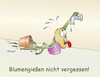 Cartoon: Blumengießen nicht vergessen (small) by wista tagged blumen,gießen,blumengießen,vergessen,garten,gärtner,trocken,trockenheit,hitze,sommer,sommerhitze,hitzerekord,wasser,gießkanne,schlauch,spritzen,wässern,gartenschlauch,topf,topfpflanzen,pflanzen,baum,bäume,hitzestress