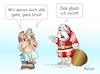 Cartoon: Nikolaus (small) by wista tagged sankt,nikolaus,christkind,weihnachtsmann,dezember,kinder,geschenk,geschenke,alle,brav,heilige,heilig,kirche,sack