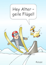 Cartoon: Skispringer (small) by wista tagged skispringer,skispringen,vogel,adler,vier,schanzen,tournee,vierschanzentournee,winter,sport,wintersport,fliegen,flügel