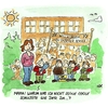 Cartoon: Coole Schultüte (small) by achecht tagged schule,einschulung,schultüte,erste,klasse