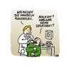 Cartoon: Mandeln raus (small) by achecht tagged mandeln mandelentzündung operation chirurgie arzt medizin doktor hals missverständnis