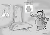 Cartoon: justice pregnant (small) by Dubovsky Alexander tagged justice,pregnancy