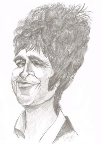 Cartoon: Noel Gallagher (medium) by cabap tagged caricature