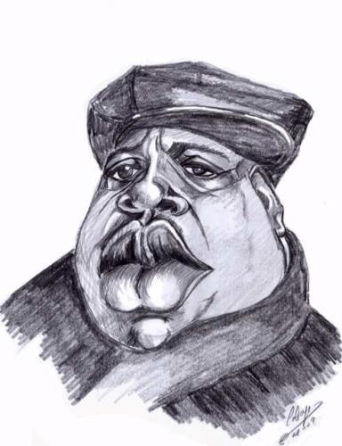 Cartoon: The Notorious B.I.G. (medium) by cabap tagged singer