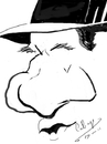 Cartoon: another one from Karl Malden (small) by cabap tagged caricature