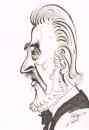 Cartoon: Christopher Lee (small) by cabap tagged moviestars