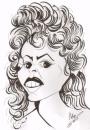 Cartoon: Helena Bonham Carter (small) by cabap tagged moviestars