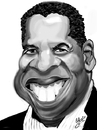 Cartoon: IPAD Denzel Washington (small) by cabap tagged caricature,ipad