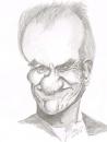 Cartoon: Malcolm McDowell (small) by cabap tagged caricature