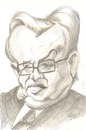 Cartoon: Martti Ahtisaari (small) by cabap tagged caricature