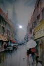 Cartoon: the umbrella (small) by cabap tagged watercolorpainting