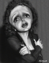 Cartoon: Edith Piaf (small) by tobo tagged edith,piaf,caricature