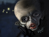 Cartoon: Klaus Kinski as Nosferatu (small) by tobo tagged nosferatu,klaus,kinski,caricature