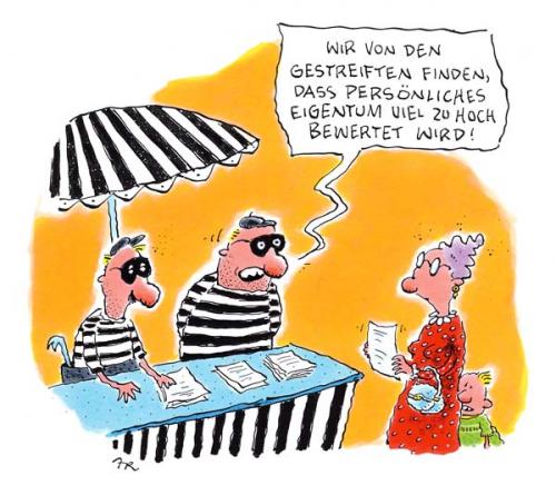 Cartoon: Wahlkampf (medium) by ari tagged diebstahl,raub,geld,vermögen,plikat,wert,eigentum,streifen,partei,politik,wahlkampf,stripes,for,vote,wahl