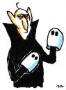 Cartoon: Vampir (small) by ari tagged vampire ghost puppet halloween horror plikat gespenst verkleidung