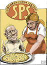 Cartoon: Senioren-Pizza-Service (small) by Rainer Ehrt tagged senioren,seniorenheim,medikamente,alter,pharma,pharmakonzerne