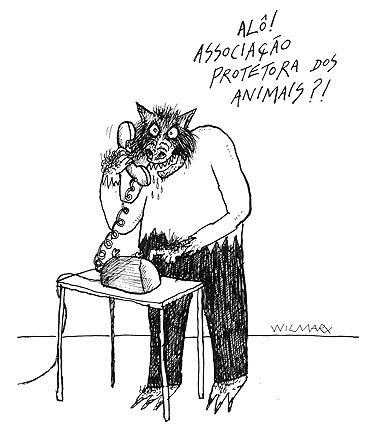 Cartoon: Animal Protection Institute! (medium) by Wilmarx tagged animal,lobisomem,monstro