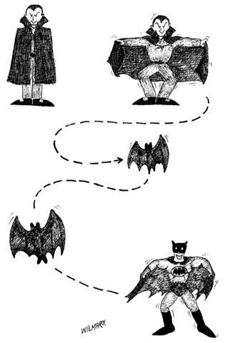 Cartoon: Bat-Dracul (medium) by Wilmarx tagged bau,hq,dracula,batman