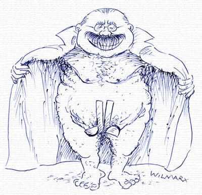 Cartoon: Eu to de pe (medium) by Wilmarx tagged fora,sarney