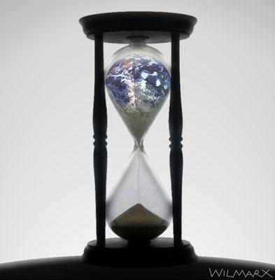 Cartoon: O Tempo e A Terra (medium) by Wilmarx tagged warming,global,ecologia