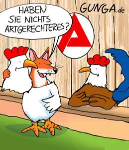 Cartoon: artgerecht (medium) by Gunga tagged artgerecht