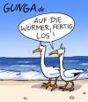 Cartoon: Würmer (small) by Gunga tagged würmer