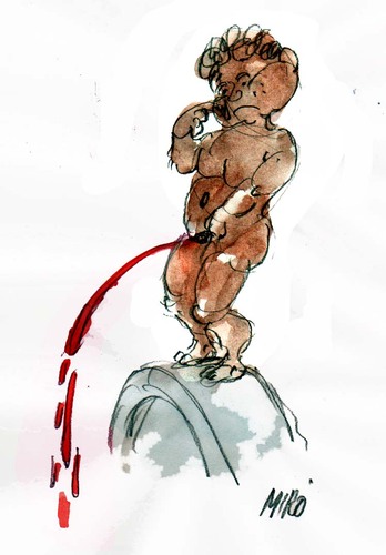 Cartoon: Brisel (medium) by Miro tagged brisel