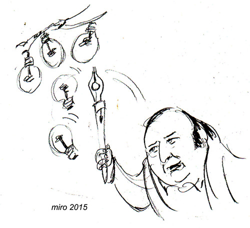 Cartoon: Luiogi (medium) by Miro tagged luigi
