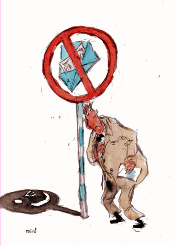 Cartoon: No text (medium) by Miro tagged no,text
