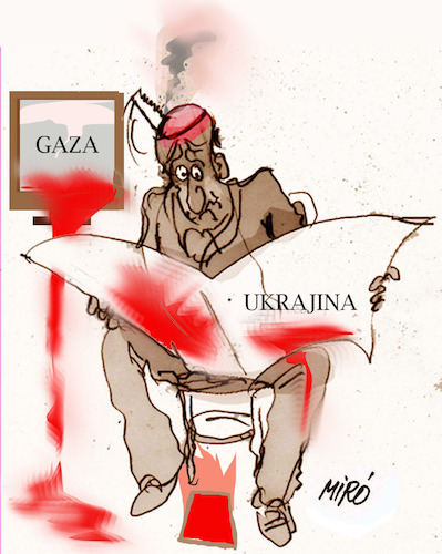 Cartoon: no text (medium) by Miro tagged no,text