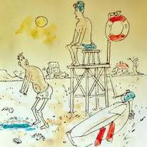 Cartoon: no text (medium) by Miro tagged no,text