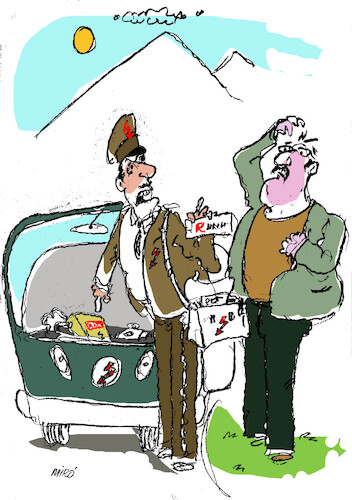 Cartoon: no text (medium) by Miro tagged no,text