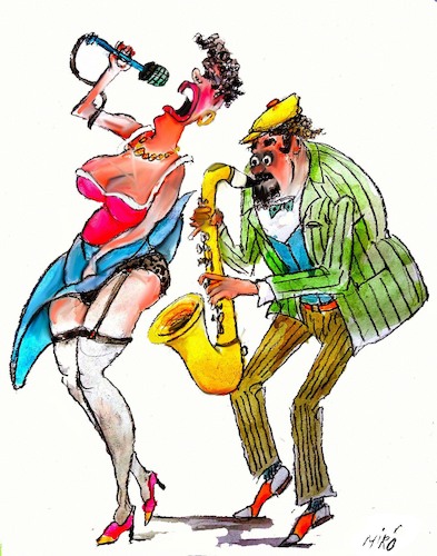 Cartoon: no text (medium) by Miro tagged no,text