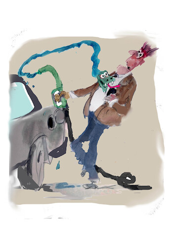 Cartoon: no text (medium) by Miro tagged no,text