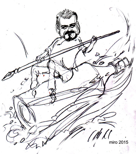 Cartoon: oleg (medium) by Miro tagged oleg