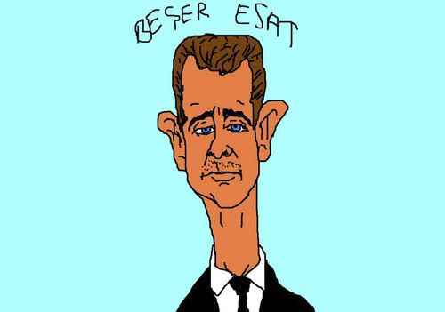 Cartoon: Beser Esad (medium) by SiR34 tagged esat,beser
