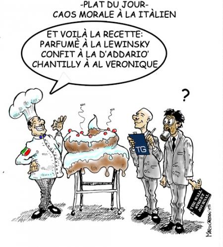 Cartoon: Petit Merde (medium) by MarcoCar tagged berlusconi