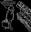 Cartoon: Diskriminierter Informatiker (small) by Newbridge tagged holzfällersteak,jägerschnitzel,informatiker,markt,lebensmittel,nahrung