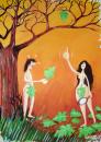 Cartoon: Adam and Eve (small) by Senad tagged adam,eve,senad,nadarevic,bosnia,bosna,karikatura