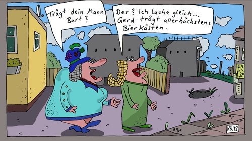 Cartoon: Gerd (medium) by Leichnam tagged gerd,bart,faul,bequem,ehe,bierkästen,allerhöchstens