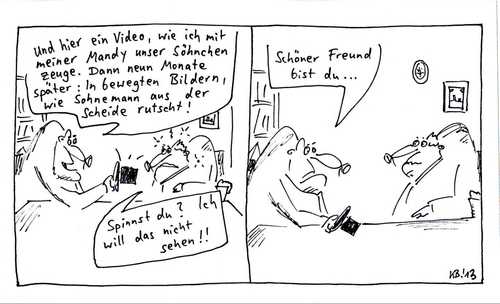 Cartoon: Video (medium) by Leichnam tagged video,sohnemann,mandy,scheide,rutschen,zeugung,freund,spinnen